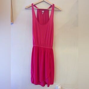 Splendid Fuchsia Sleeveless Hi-Low Dress – Size Small